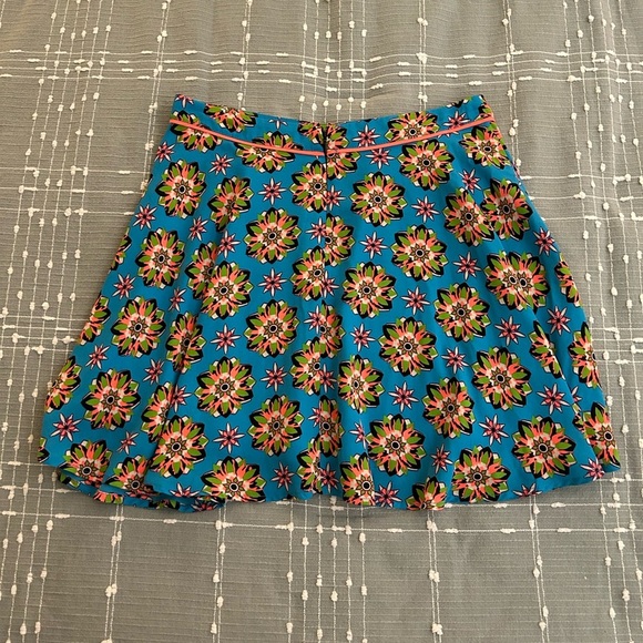 Flying tomato Floral Patterned Blue Skirt size L - Picture 3 of 8
